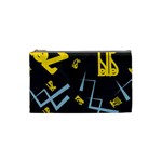 Abstract pattern geometric backgrounds   Cosmetic Bag (Small) Front