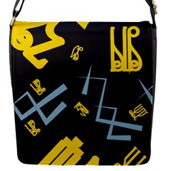 Abstract Pattern Geometric Backgrounds   Flap Closure Messenger Bag (s)