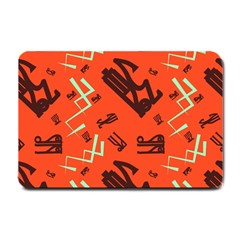 Abstract Pattern Geometric Backgrounds   Small Doormat 