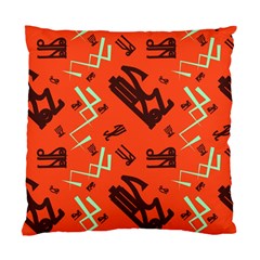 Abstract Pattern Geometric Backgrounds   Standard Cushion Case (one Side)