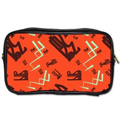 Abstract Pattern Geometric Backgrounds   Toiletries Bag (two Sides) by Eskimos