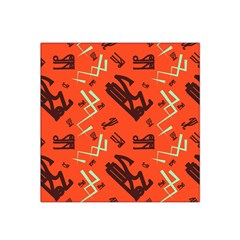 Abstract Pattern Geometric Backgrounds   Satin Bandana Scarf by Eskimos