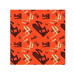 Abstract Pattern Geometric Backgrounds   Small Satin Scarf (square) by Eskimos