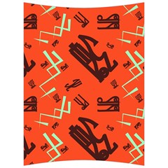 Abstract Pattern Geometric Backgrounds   Back Support Cushion by Eskimos