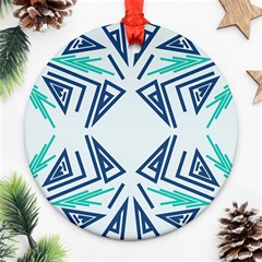 Abstract Pattern Geometric Backgrounds   Ornament (round) by Eskimos