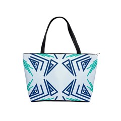 Abstract Pattern Geometric Backgrounds   Classic Shoulder Handbag by Eskimos