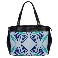 Abstract Pattern Geometric Backgrounds   Oversize Office Handbag by Eskimos