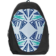 Abstract Pattern Geometric Backgrounds   Backpack Bag by Eskimos