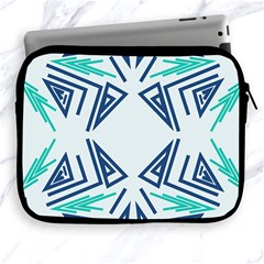 Abstract Pattern Geometric Backgrounds   Apple Ipad 2/3/4 Zipper Cases by Eskimos