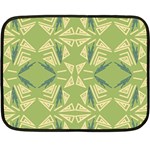 Abstract pattern geometric backgrounds   Double Sided Fleece Blanket (Mini)  35 x27  Blanket Front