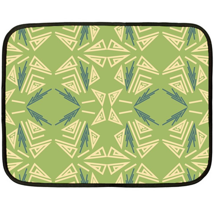 Abstract pattern geometric backgrounds   Double Sided Fleece Blanket (Mini) 