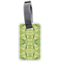 Abstract Pattern Geometric Backgrounds   Luggage Tag (one Side) by Eskimos