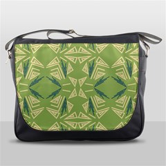 Abstract Pattern Geometric Backgrounds   Messenger Bag by Eskimos