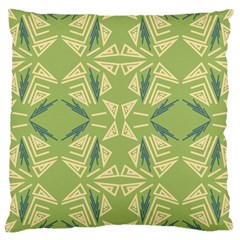 Abstract Pattern Geometric Backgrounds   Large Cushion Case (one Side) by Eskimos