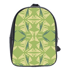 Abstract Pattern Geometric Backgrounds   School Bag (xl) by Eskimos