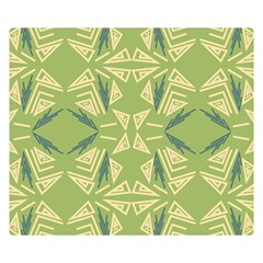 Abstract Pattern Geometric Backgrounds   Double Sided Flano Blanket (small)  by Eskimos