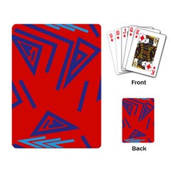 Abstract Pattern Geometric Backgrounds   Playing Cards Single Design (rectangle) by Eskimos