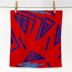 Abstract Pattern Geometric Backgrounds   Face Towel by Eskimos