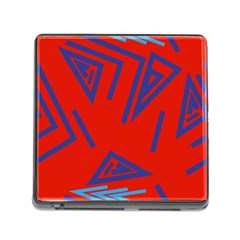 Abstract Pattern Geometric Backgrounds   Memory Card Reader (square 5 Slot) by Eskimos