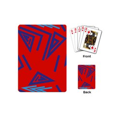 Abstract Pattern Geometric Backgrounds   Playing Cards Single Design (mini) by Eskimos