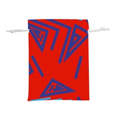 Abstract Pattern Geometric Backgrounds   Lightweight Drawstring Pouch (m)