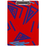 Abstract pattern geometric backgrounds   A4 Clipboard Front