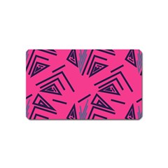 Abstract Pattern Geometric Backgrounds   Magnet (name Card) by Eskimos