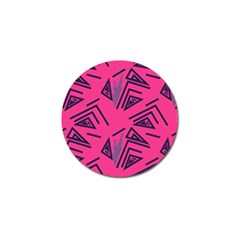 Abstract Pattern Geometric Backgrounds   Golf Ball Marker by Eskimos