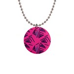 Abstract pattern geometric backgrounds   1  Button Necklace Front