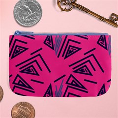 Abstract Pattern Geometric Backgrounds   Large Coin Purse by Eskimos