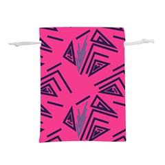 Abstract Pattern Geometric Backgrounds   Lightweight Drawstring Pouch (m) by Eskimos