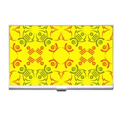 Abstract Pattern Geometric Backgrounds   Business Card Holder by Eskimos