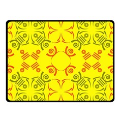 Abstract Pattern Geometric Backgrounds   Fleece Blanket (small) by Eskimos