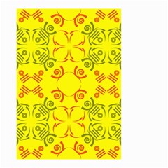 Abstract Pattern Geometric Backgrounds   Small Garden Flag (two Sides) by Eskimos