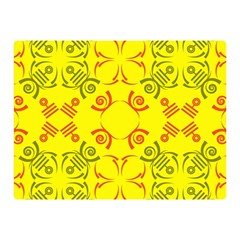 Abstract Pattern Geometric Backgrounds   Double Sided Flano Blanket (mini) 