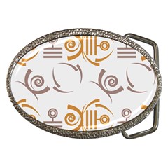 Abstract Pattern Geometric Backgrounds   Belt Buckles by Eskimos