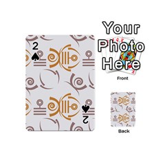 Abstract Pattern Geometric Backgrounds   Playing Cards 54 Designs (mini) by Eskimos