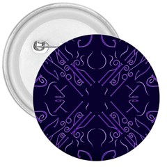 Abstract Pattern Geometric Backgrounds   3  Buttons by Eskimos