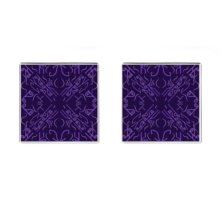 Abstract pattern geometric backgrounds   Cufflinks (Square)