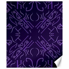 Abstract Pattern Geometric Backgrounds   Canvas 8  X 10  by Eskimos