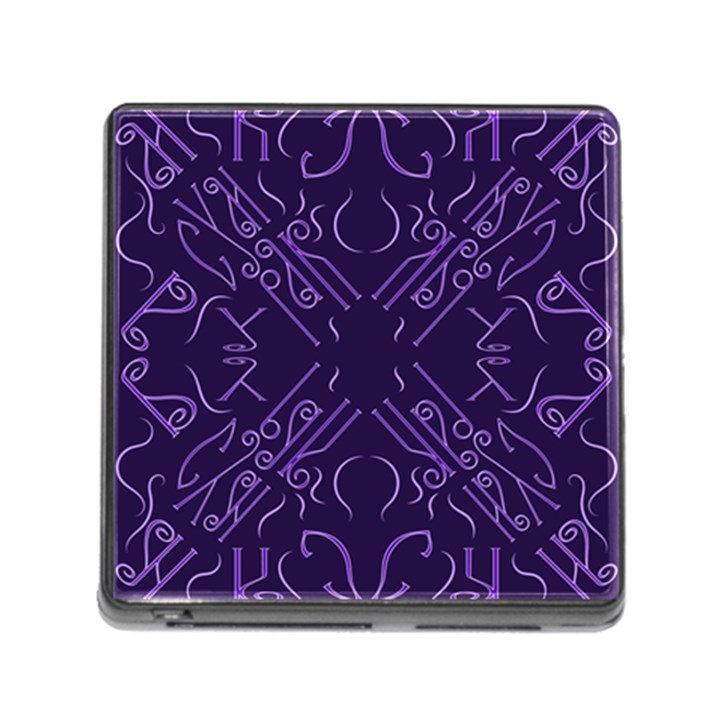 Abstract pattern geometric backgrounds   Memory Card Reader (Square 5 Slot)