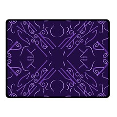 Abstract Pattern Geometric Backgrounds   Double Sided Fleece Blanket (small)  by Eskimos