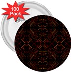 Abstract pattern geometric backgrounds   3  Buttons (100 pack)  Front