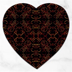 Abstract Pattern Geometric Backgrounds   Jigsaw Puzzle (heart) by Eskimos