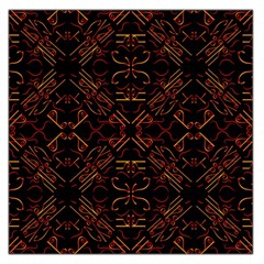 Abstract pattern geometric backgrounds   Large Satin Scarf (Square)