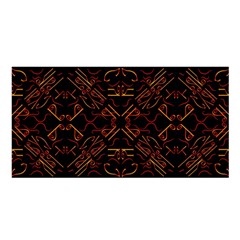 Abstract pattern geometric backgrounds   Satin Shawl