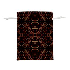 Abstract pattern geometric backgrounds   Lightweight Drawstring Pouch (L)