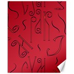 Abstract pattern geometric backgrounds   Canvas 16  x 20  15.75 x19.29  Canvas - 1