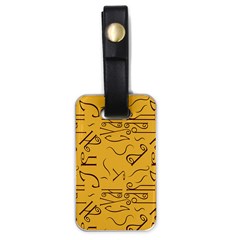 Abstract Pattern Geometric Backgrounds   Luggage Tag (one Side) by Eskimos