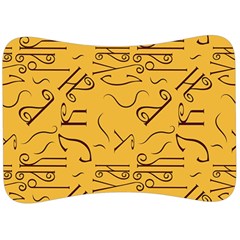 Abstract Pattern Geometric Backgrounds   Velour Seat Head Rest Cushion by Eskimos